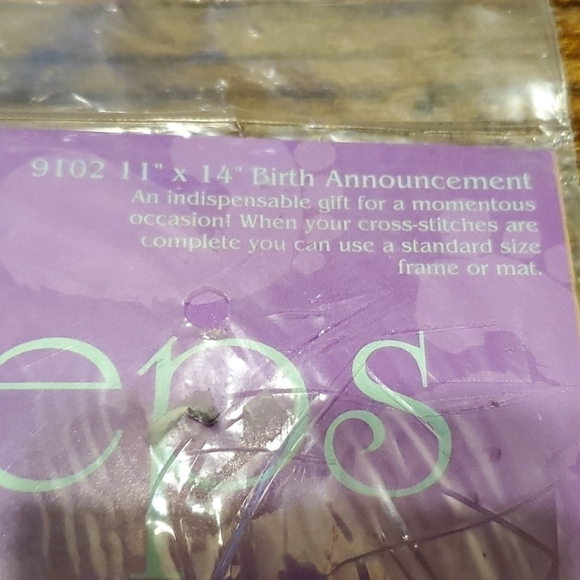 𝅺designs for the Needle Birth Announcement Kit - Picture 4 of 5